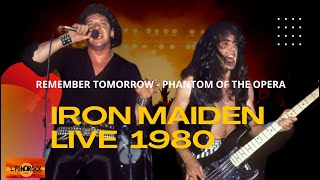 IRON MAIDEN live 1980 - Remember Tomorrow / Phantom of the Opera
