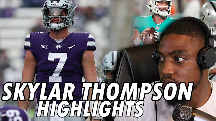 Skylar Thompson (QB | Miami Dolphins) Kansas State...