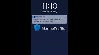 Notifications | MarineTraffic Online Services