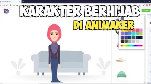 Membuat Karakter Berhijab di Animaker
