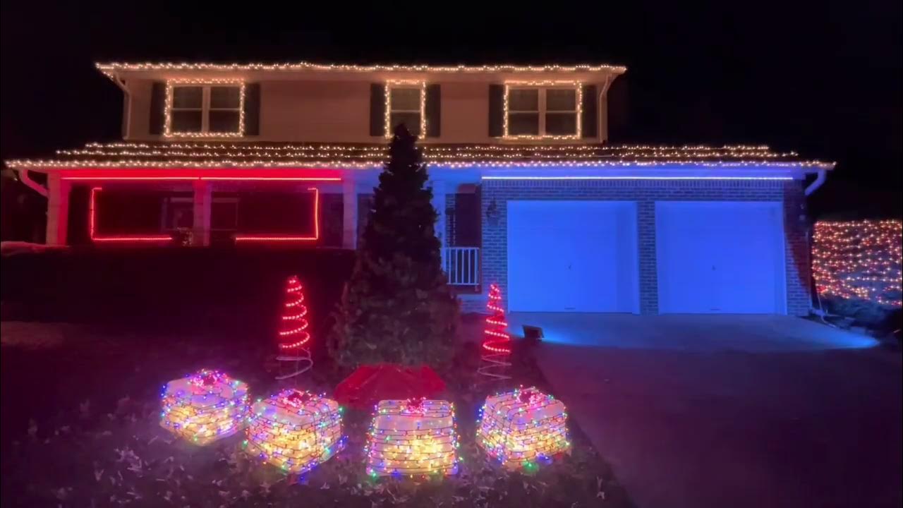 Jones Family Christmas Light and Music Show YouTube