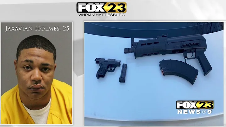 Convicted Felon Caught With Guns