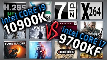 Intel i9 10900K vs Intel i7 9700KF Benchmarks – 15 Tests 🔥