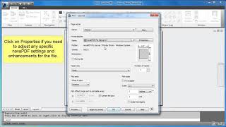 Convert DWG to PDF using Autocad TrueView screenshot 4