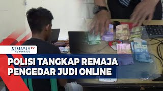 Polisi Tangkap Remaja Pengedar Judi Online