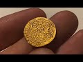 A compilation  four gold coins  2 gold hammered relics and silver coins galore 