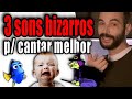 👻 Cante melhor com 3 exercícios BIZARROS (Realmente funciona) | Voz em Construção