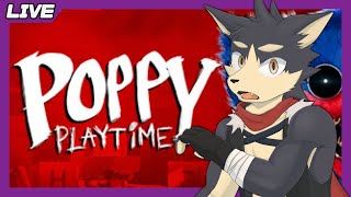 【Poppy Playtime】廃おもちゃ工場で逃げ回りつつ探検しよう！【やたの かがみ/獣人Vtuber/Reverse Clock】