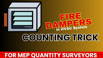 Fire Dampers Counting Trick for MEP QS