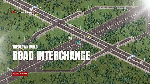 TheoTown Tutorial | Road Interchange Construction!