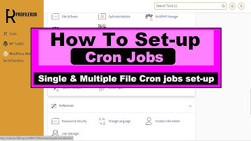 How To Setup Cron Jobs In Single File & Multiple File In cPanel Hosting ||