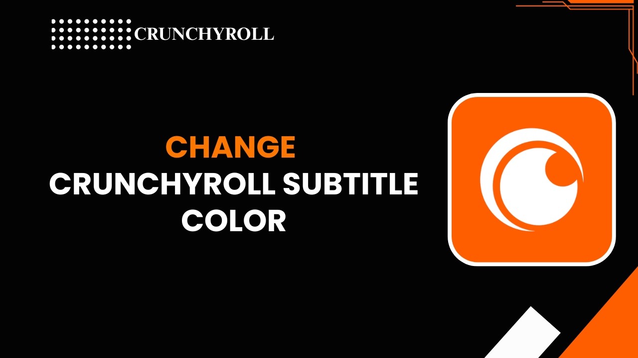 Crunchyroll Color Code How to Change Crunchyroll Subtitle Color - YouTube
