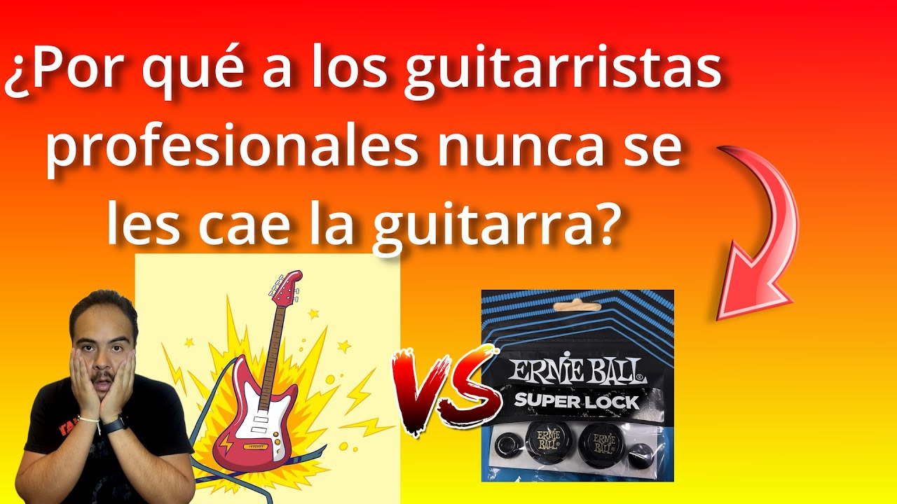 Cómo Instalar Strap Locks Ernie Ball - Seguridad Total para Tu Guitarra