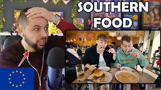 European Reacts to AMAZING SOUTHERN FOOD