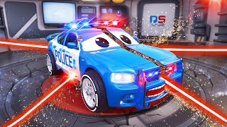 Action-Packed Police Cars vs Alien Laser Cars - Police Chase| Ultimate Cars Battle Compilation Movie screenshot 2