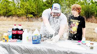 We Tried Backyard Science Experiments, One Went Boom!