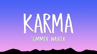 Summer Walker - Karma (Lyrics)