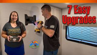 7 Must Have Items to Improve RV Living - Bedroom Upgrades to Our Alliance Avenue 27RK & One Mistake