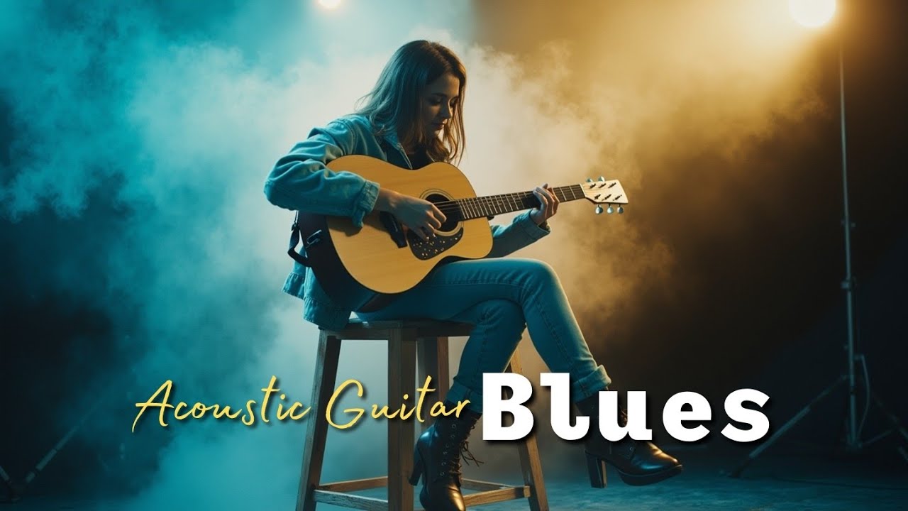 Захватывающее выступление на акустической гитаре, раскрывающее истинный дух юга для ценителей блюза