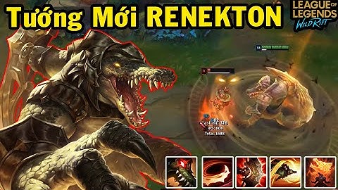 LMHT Tốc Chiến : Tướng Mới RENEKTON - Thần Cá Sấu | Đấu Sĩ Mạnh Nhất Game | Chi Tiết Bộ Kĩ Năng