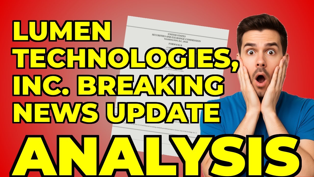 My Key Question After Lumen's 8-K Filing