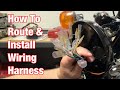 Route & Install Wiring Harness on a Honda CB350 CL350 Motorcycle