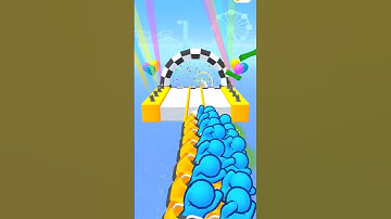 Runner coaster Top Game Mobile Walkthrough Videos Max Level iOS,Android Gameplay #shorts