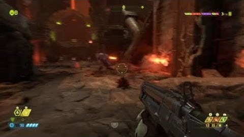 DOOM Eternal revenant flies to death