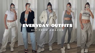 Realistic Spring Outfit Ideas \\ Amazon Fashion Outfits for Spring Try On, Affordable Outfit Inspo!