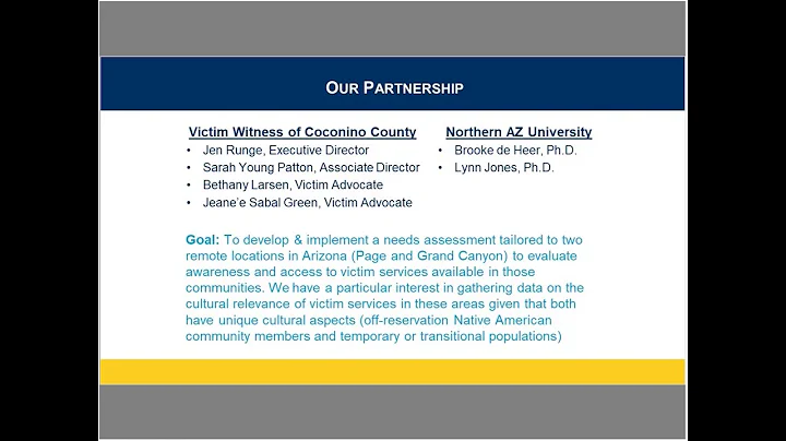 Supporting Rural, Remote, and Underserved Survivor...