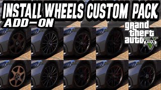 How To Install Wheels Custom Pack Add On Mod in GTA 5