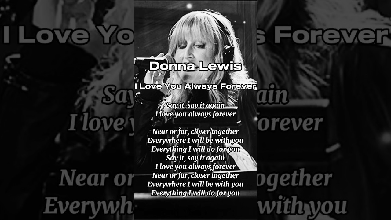 Donna Lewis - I Love You Always Forever (Official Music Video