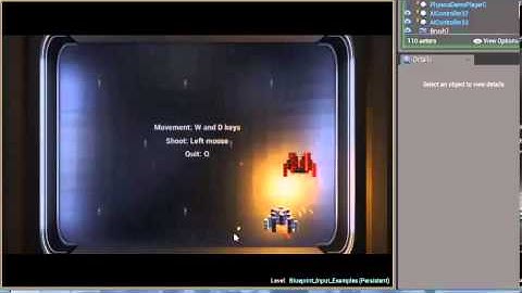 UDK Concept Levels - Blueprint Input Examples