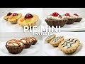 RESEP ANEKA PIE MINI (PIE BUAH / COFFEE LATTE / BLACKFOREST / BANOFFEE) // TARTLETS RECIPE