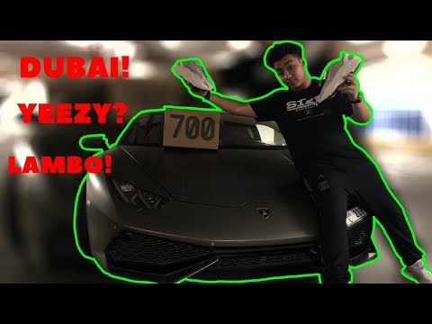 reviewing-yeezy's-in-a-lambo!?!?!?