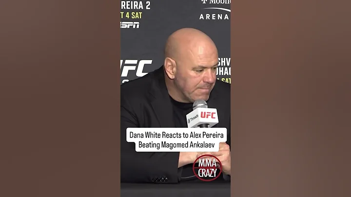 Dana White Reacts to Alex Pereira Beating Magomed Ankalaev at UFC 320 #ufc #ufc320 #danawhite