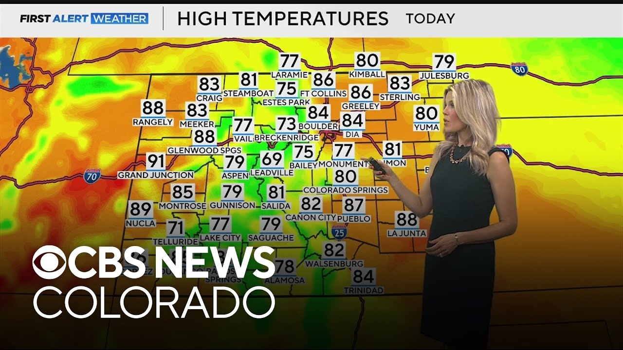 Sunshine and mild temperatures for Labor Day in Denver - YouTube