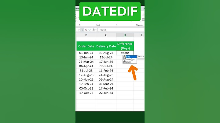 DATED Function Reveals EXACT Days Between Two Dates?