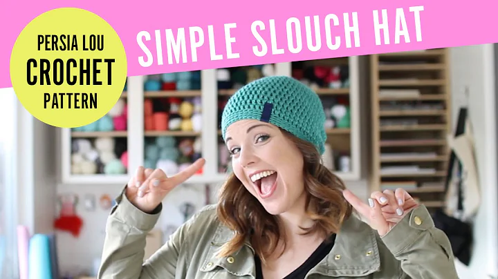 Learn to Crochet a Stylish Slouchy Hat
