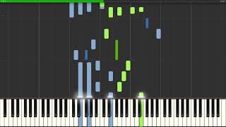 Alan Walker - Darkside [Piano Tutorial Synthesia] (Rousseau)