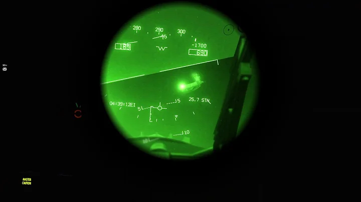 DCS F18, Absolute minimum fuel at night for first ever carrier landing