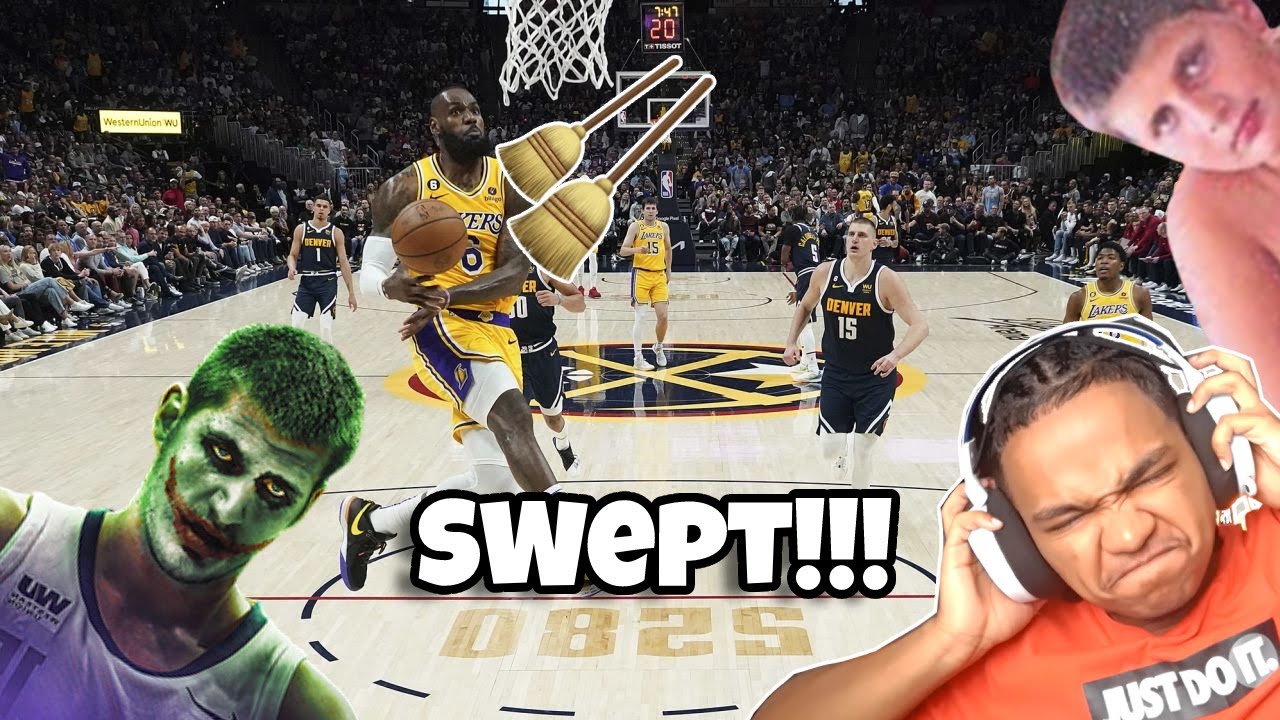 Lakers Get Swept Out the playoffs and LeBron Say's he might Retire ...