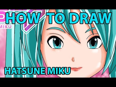 How To Draw Hatsune Miku - YouTube