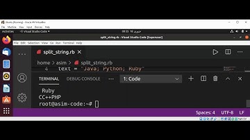 How to Split and join the strings in Ruby