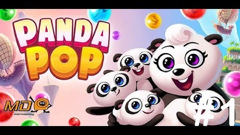 Panda Pop! Bubble Shooter Game - Gameplay IOS & Android #1
