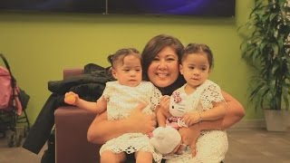 3-Year-Old Identical Twins Meet Bone Marrow Donor Who Saved Their Lives