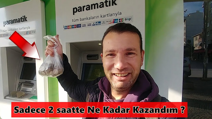 BANKAMATİKTE UNUTULAN BOZUK PARALARI TOPLADIM BAKIN NE KADAR KAZANDIM ( 2 saatte )