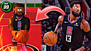 I Became Paul George In Roblox Basketball & THIS HAPPENED...