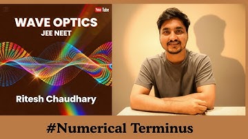 The resultant amplitude of a vibrating particle by the superposition of the two waves is #iit #neet