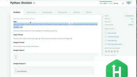 #4 HackerRank Solutions Python Division